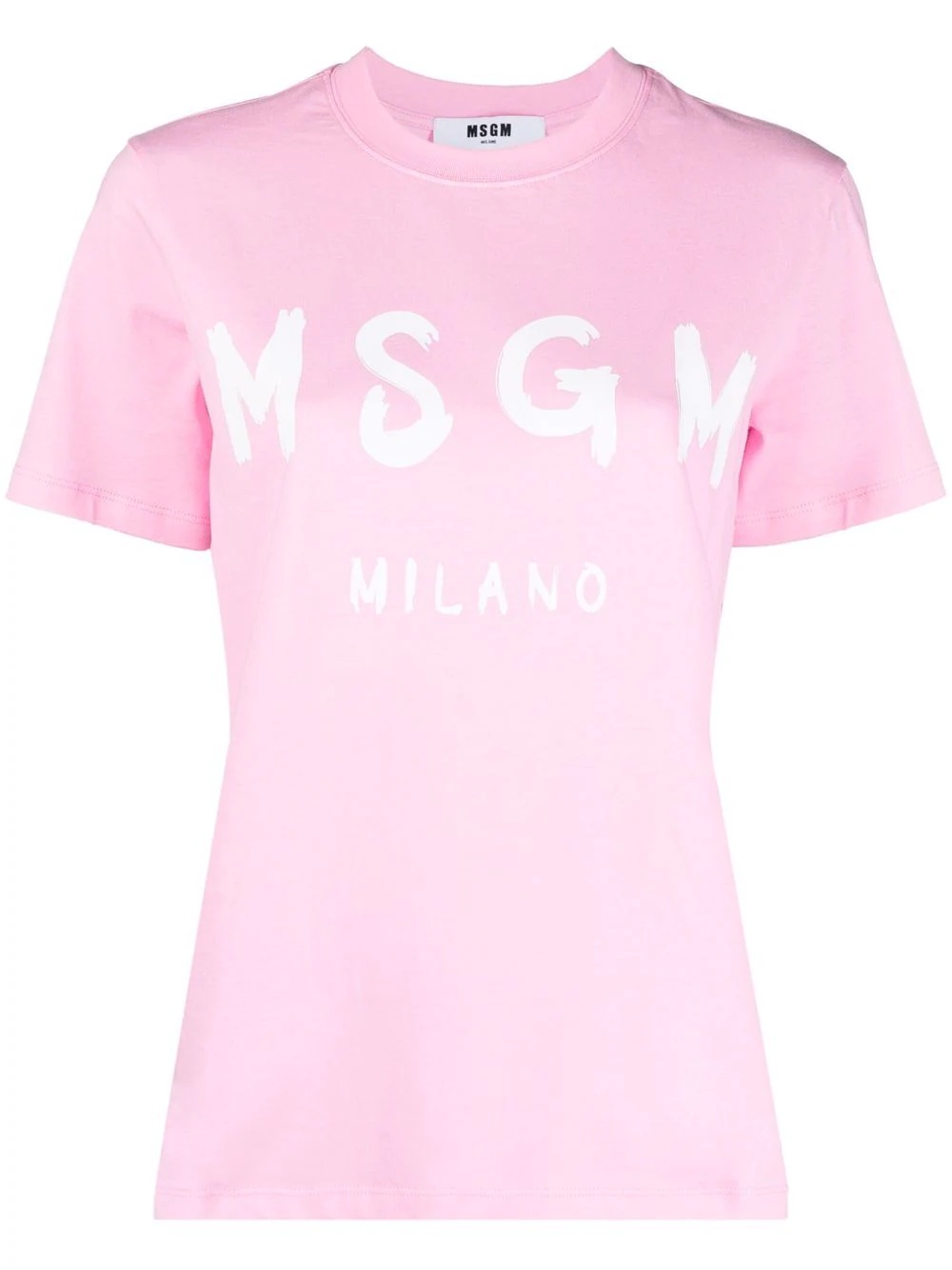logo-print short-sleeved T-shirt - 1
