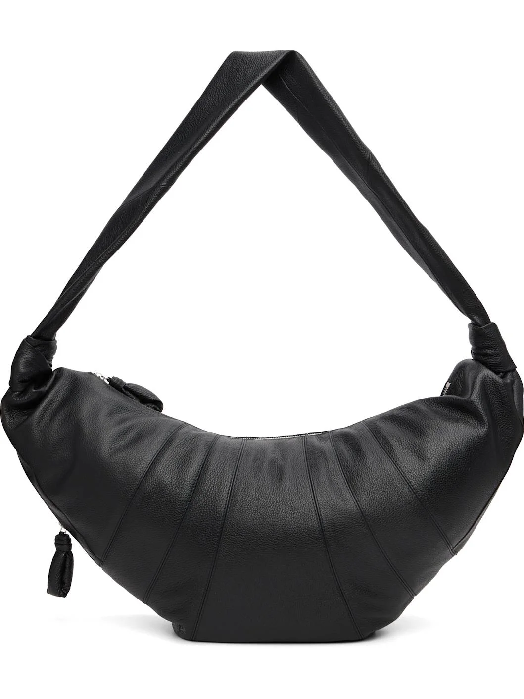 Black Large Croissant Bag - 1