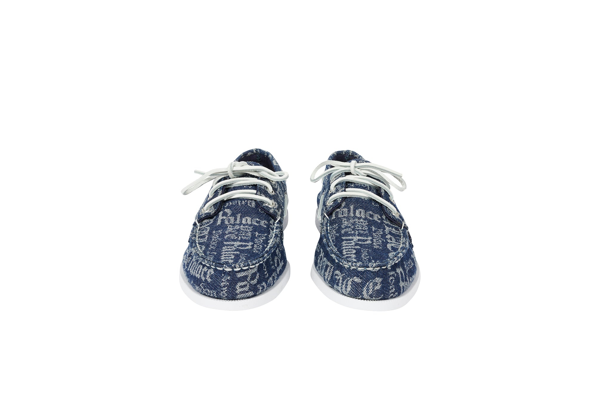 PALACE SPERRY CLOUD AUTHENTIC ORIGINAL 3 EYE DENIM BOATSHOE INDIGO - 3