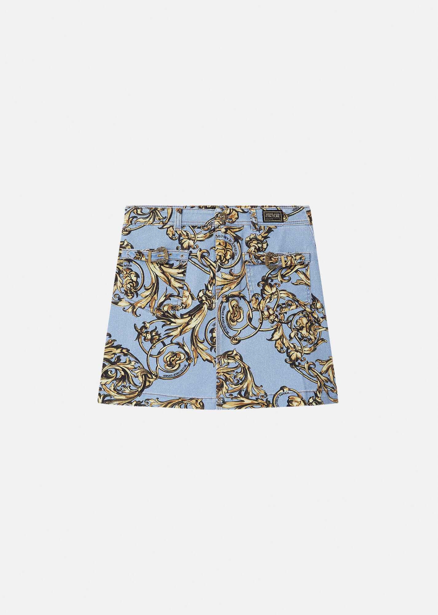 Regalia Baroque Denim Skirt - 1