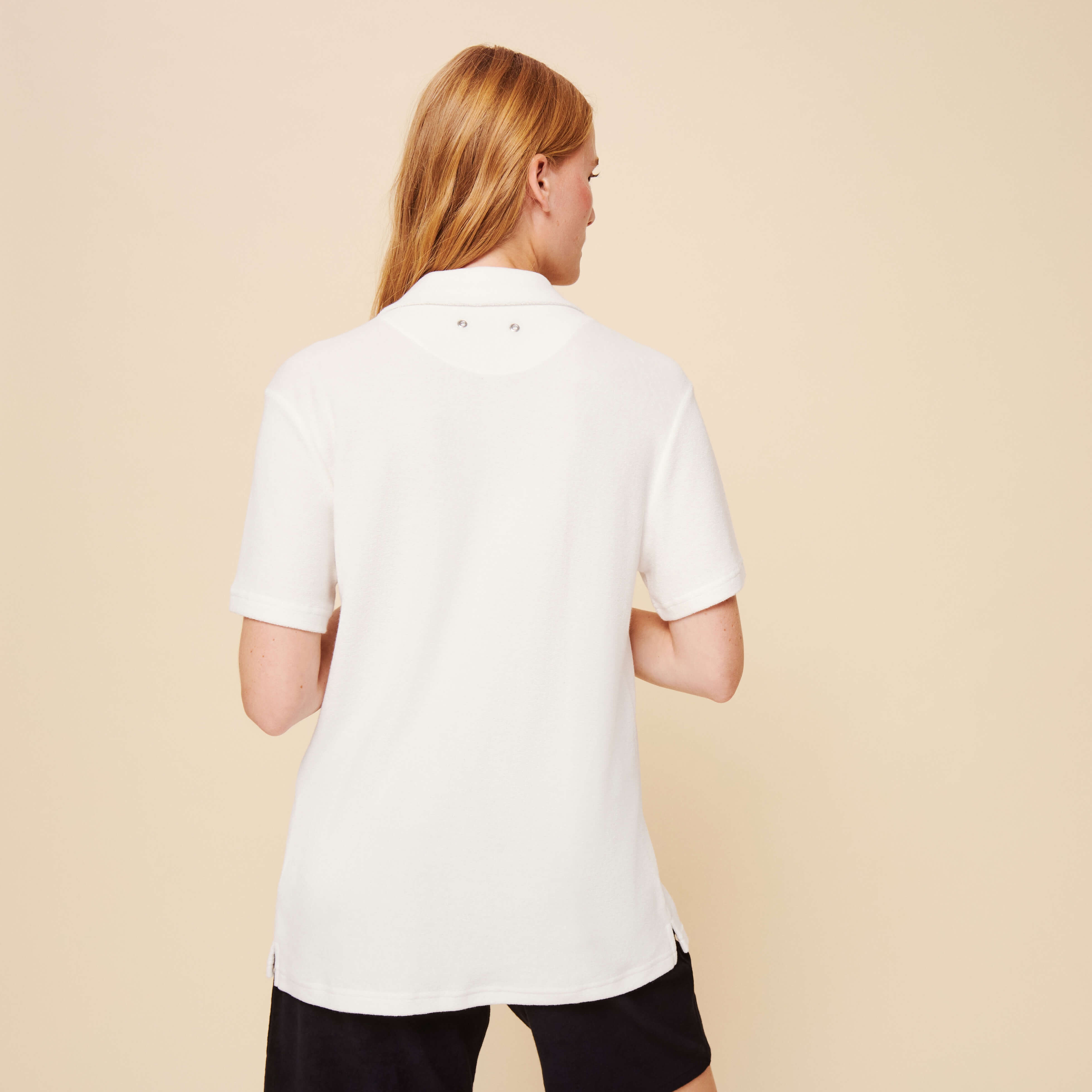 Unisex Terry Bowling Shirt Solid - 4