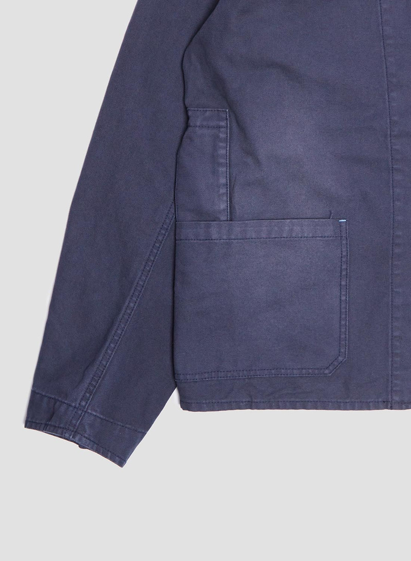 Navvie Blazer Canvas in Black Navy 8