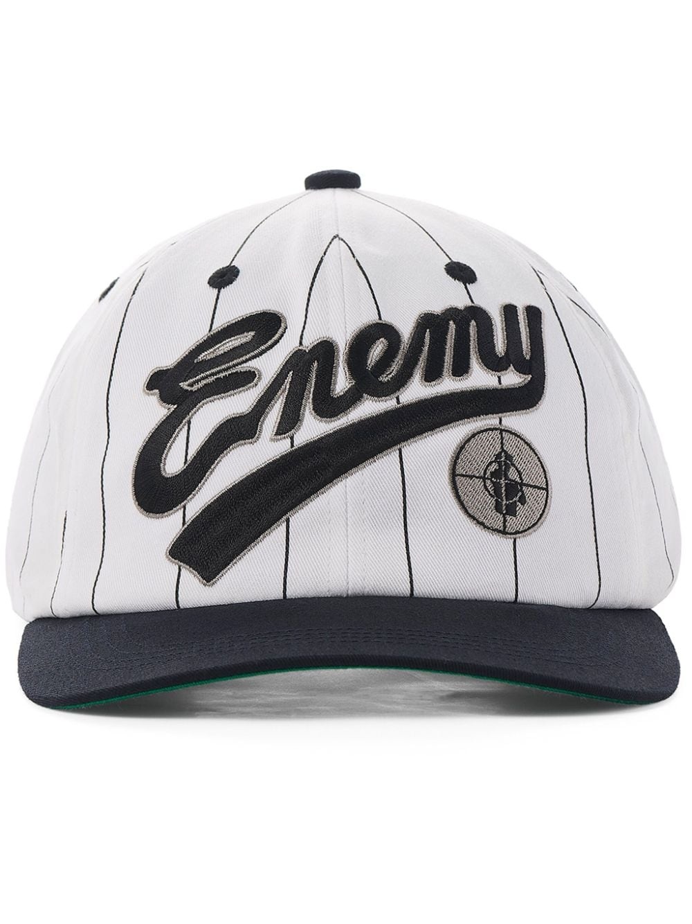 x Public Enemy logo-appliqué cap - 1