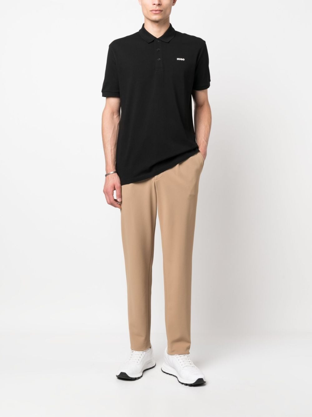 logo-print short-sleeve polo shirt - 2