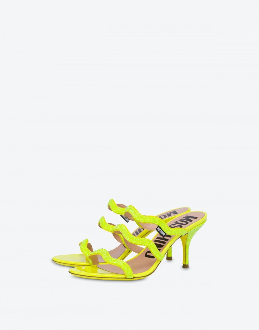 RIC RAC GLITTER SANDALS - 1