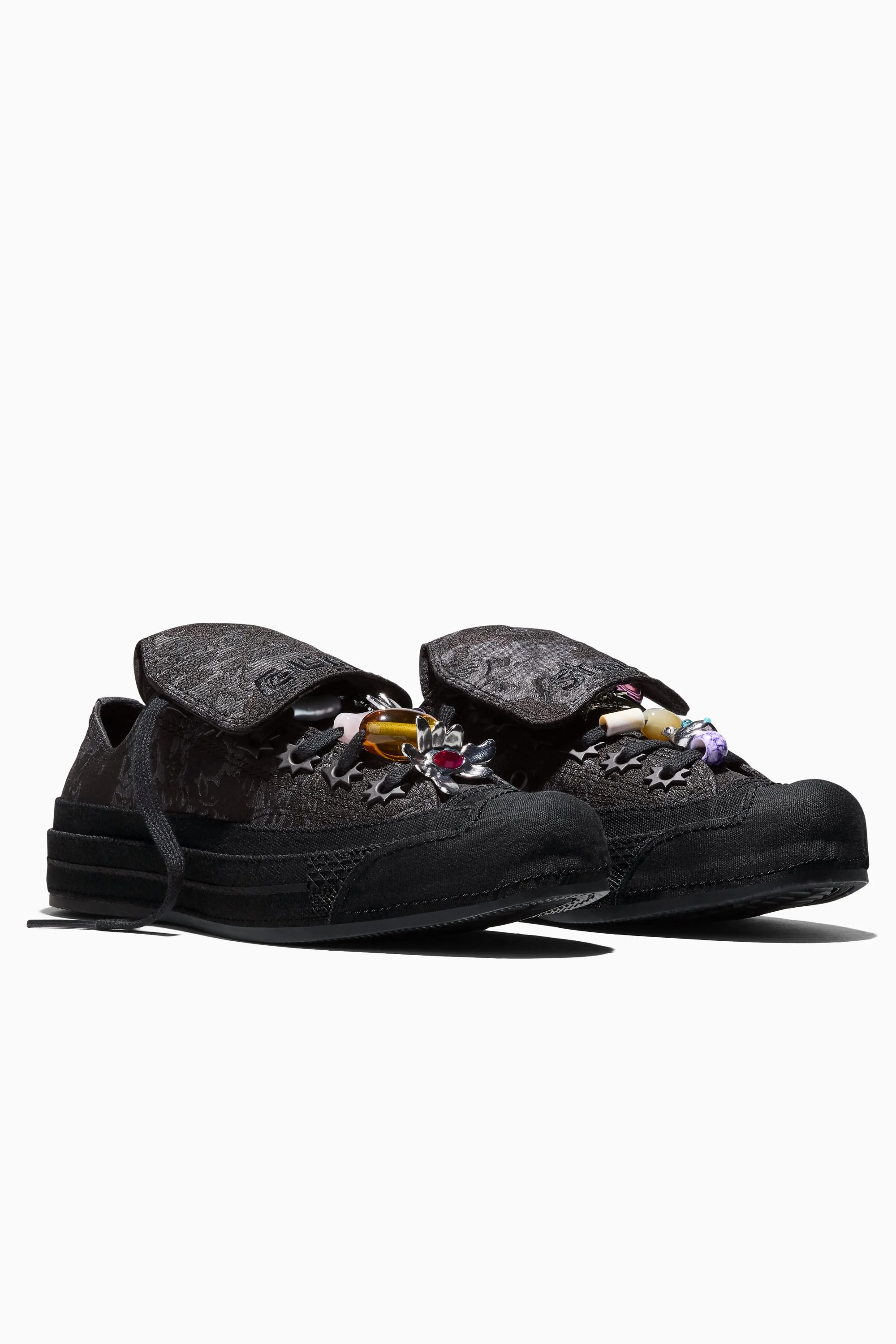 COLLINA STRADA x CONVERSE CHUCK 70 OX IN BLACK - 1