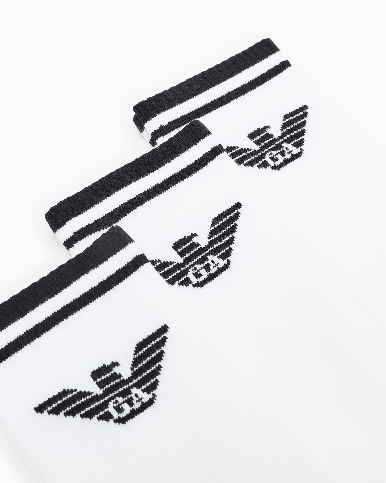 THREE-PACK OF ASV EAGLE LOGO TERRYCLOTH SOCKS - 2