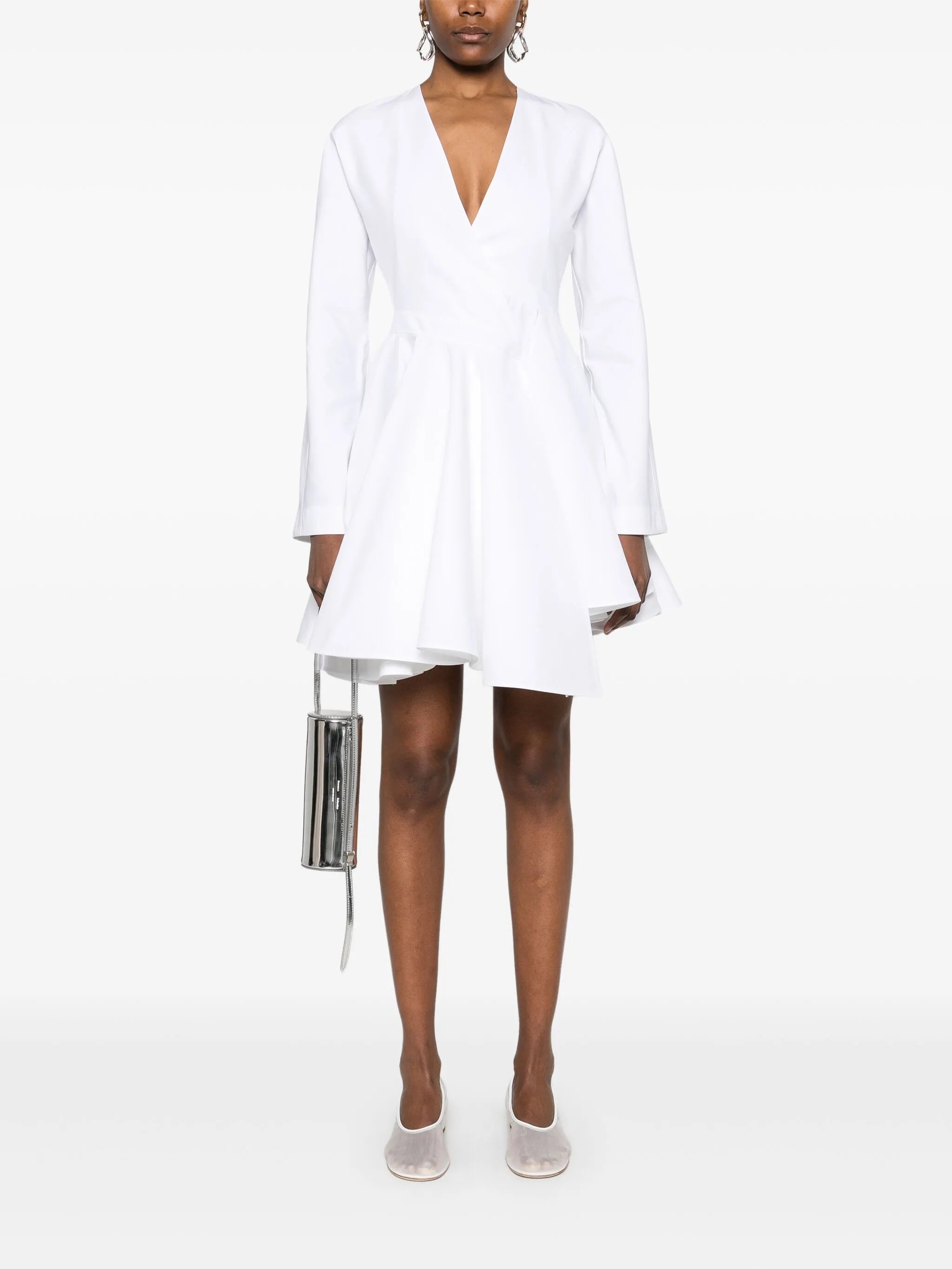 Poplin Mini Dress - 5