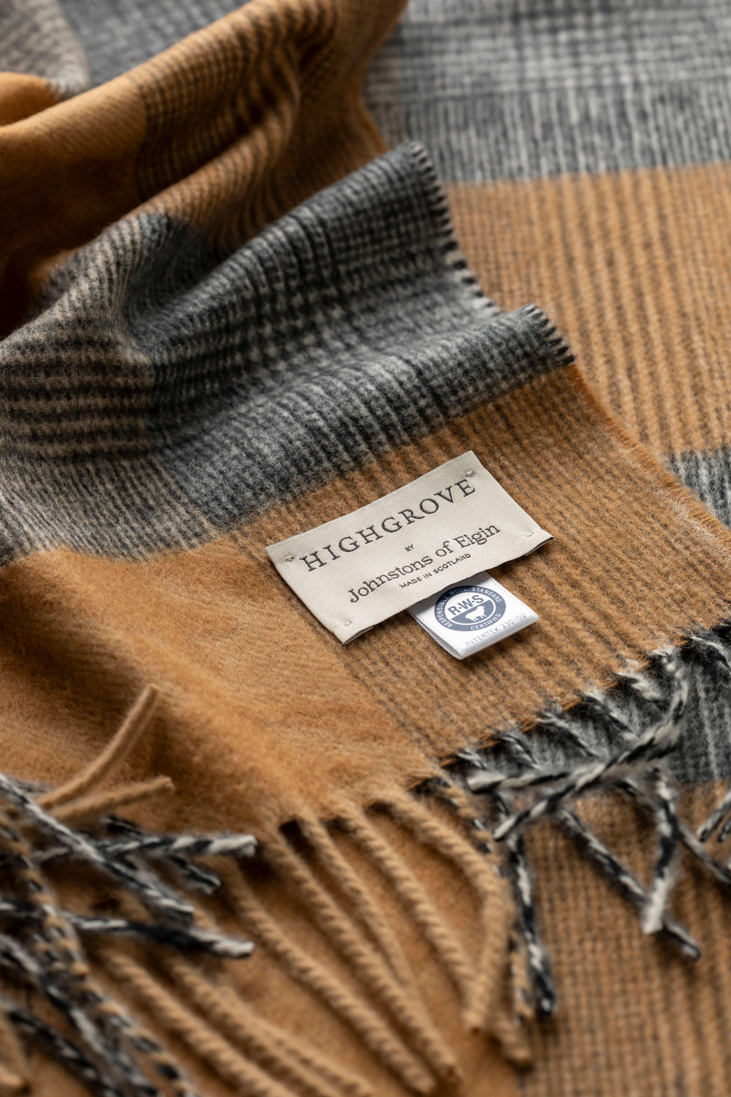 Camel Highgrove Heritage Scarf - 2