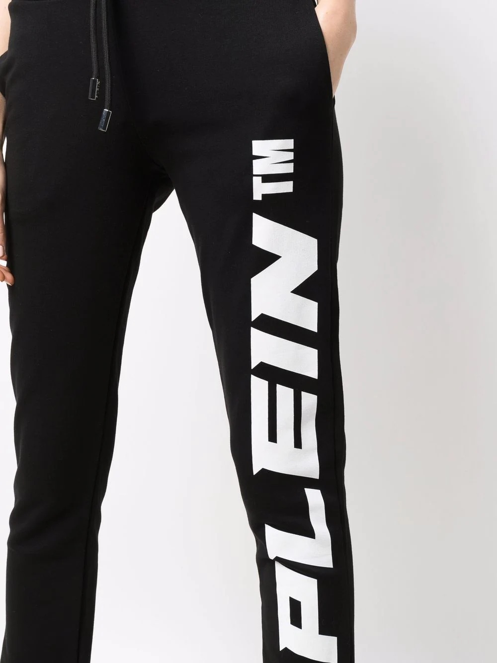 logo-print cotton joggers - 5