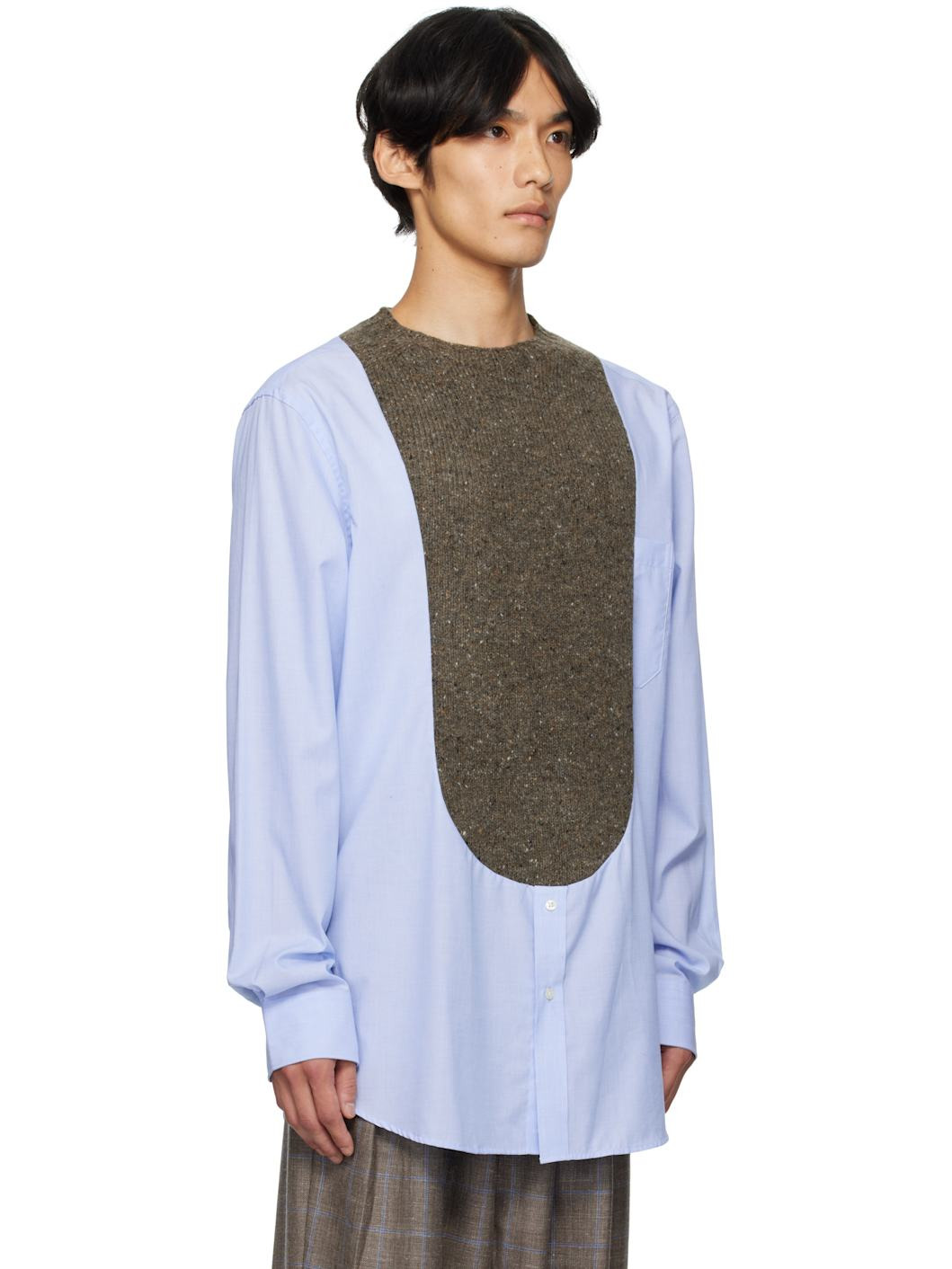 SSENSE Exclusive N°80 Frontinsertpullover Shirt - 2