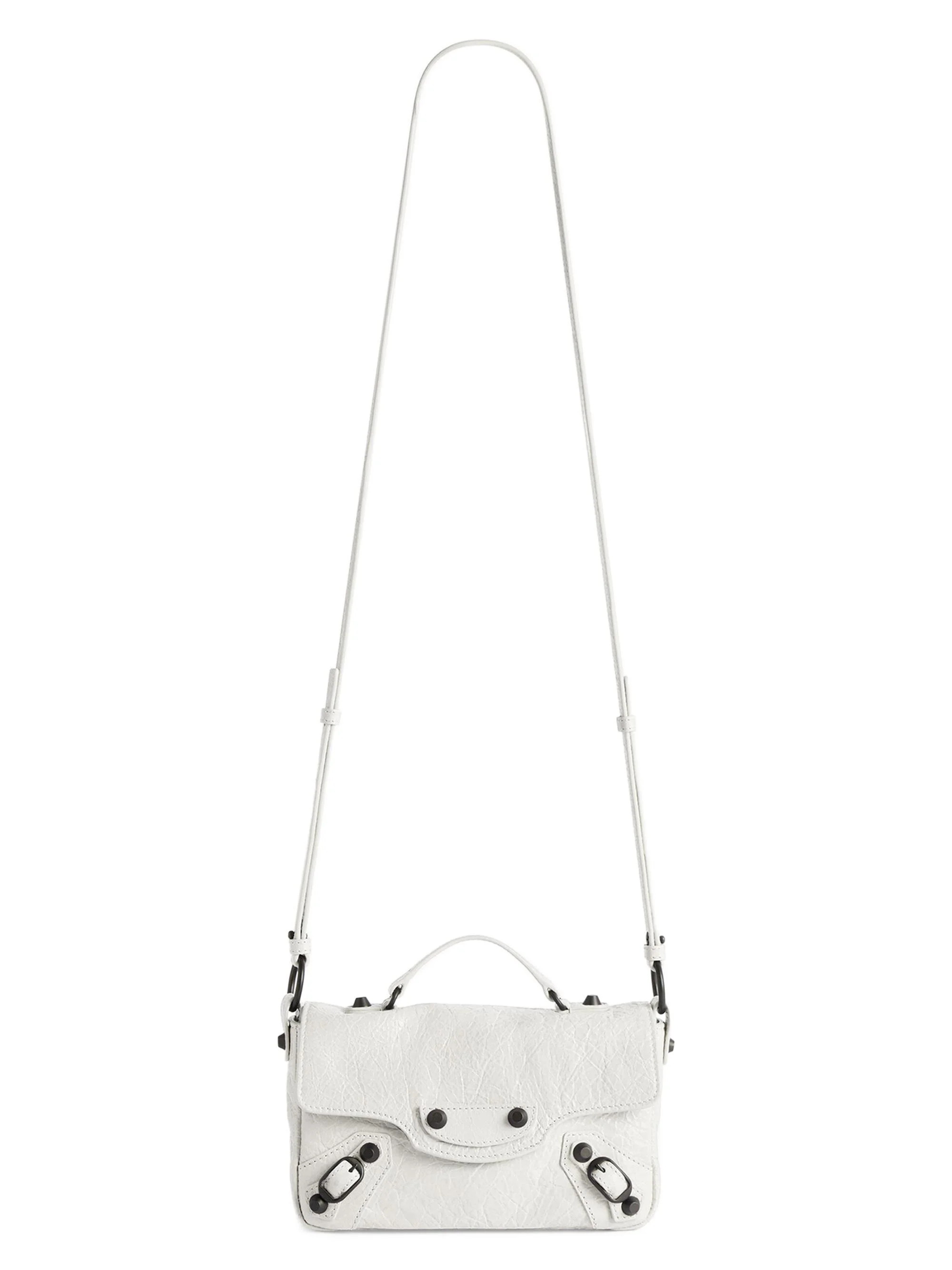 Women's Le City Flap Nano Crossbody Bag - Optic White - 1