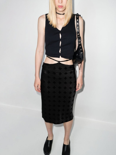 MISBHV cut-out pencil skirt outlook