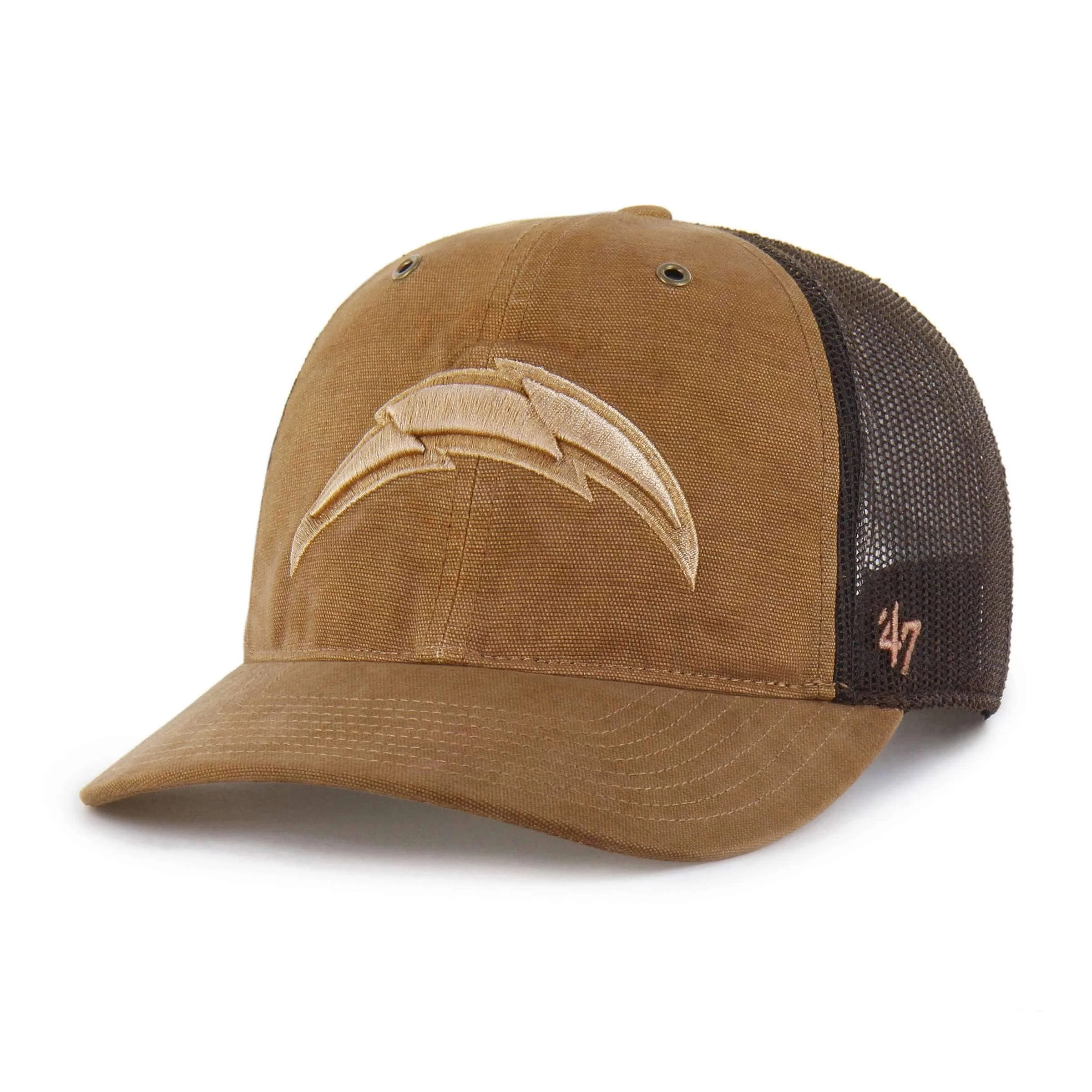 Los Angeles Chargers '47 Dyed Trucker Relaxed Fit - 1