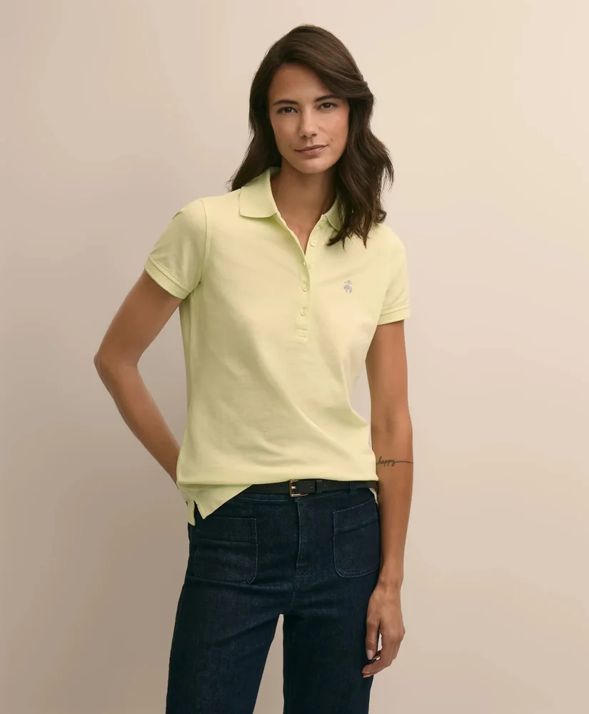 Supima® Cotton Pique Polo Shirt - 1