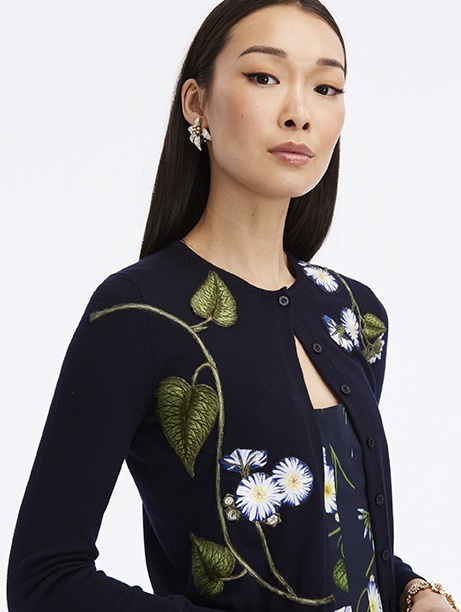 MORNING GLORY THREADWORK CARDIGAN - 4