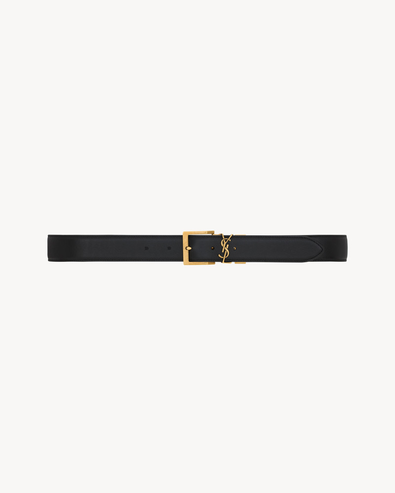 CASSANDRE VADIM REVERSIBLE BELT IN SMOOTH LEATHER 1