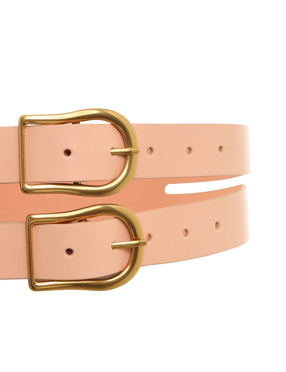 DOUBLE BUCKLED WAIST BELT - 3