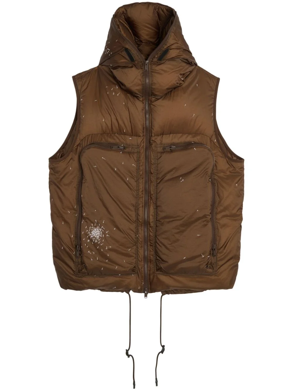 puffer vest - 1