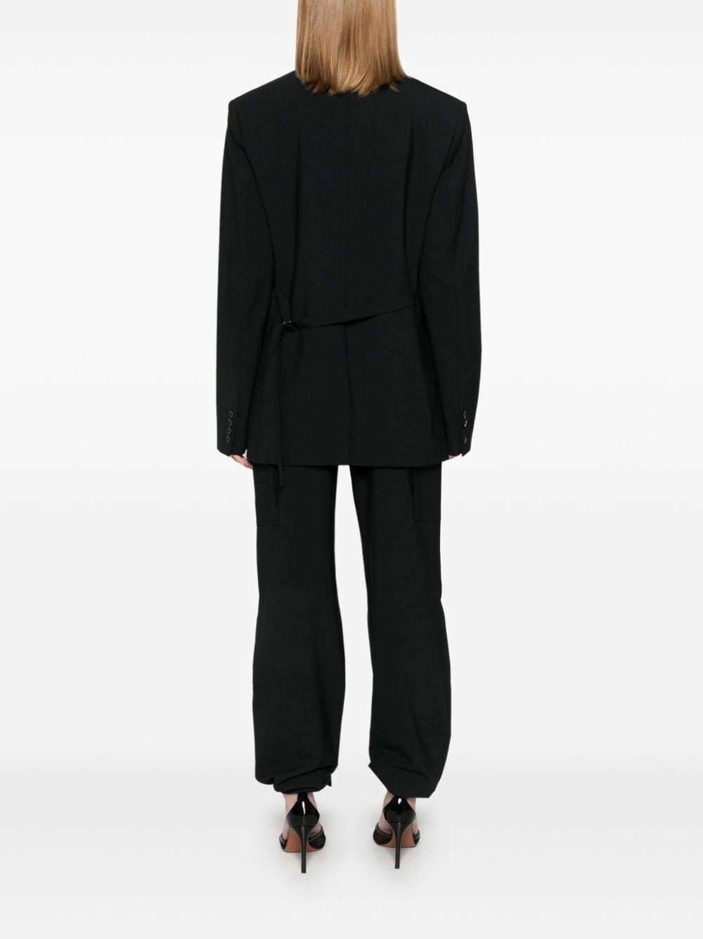 single-breasted blazer - 4