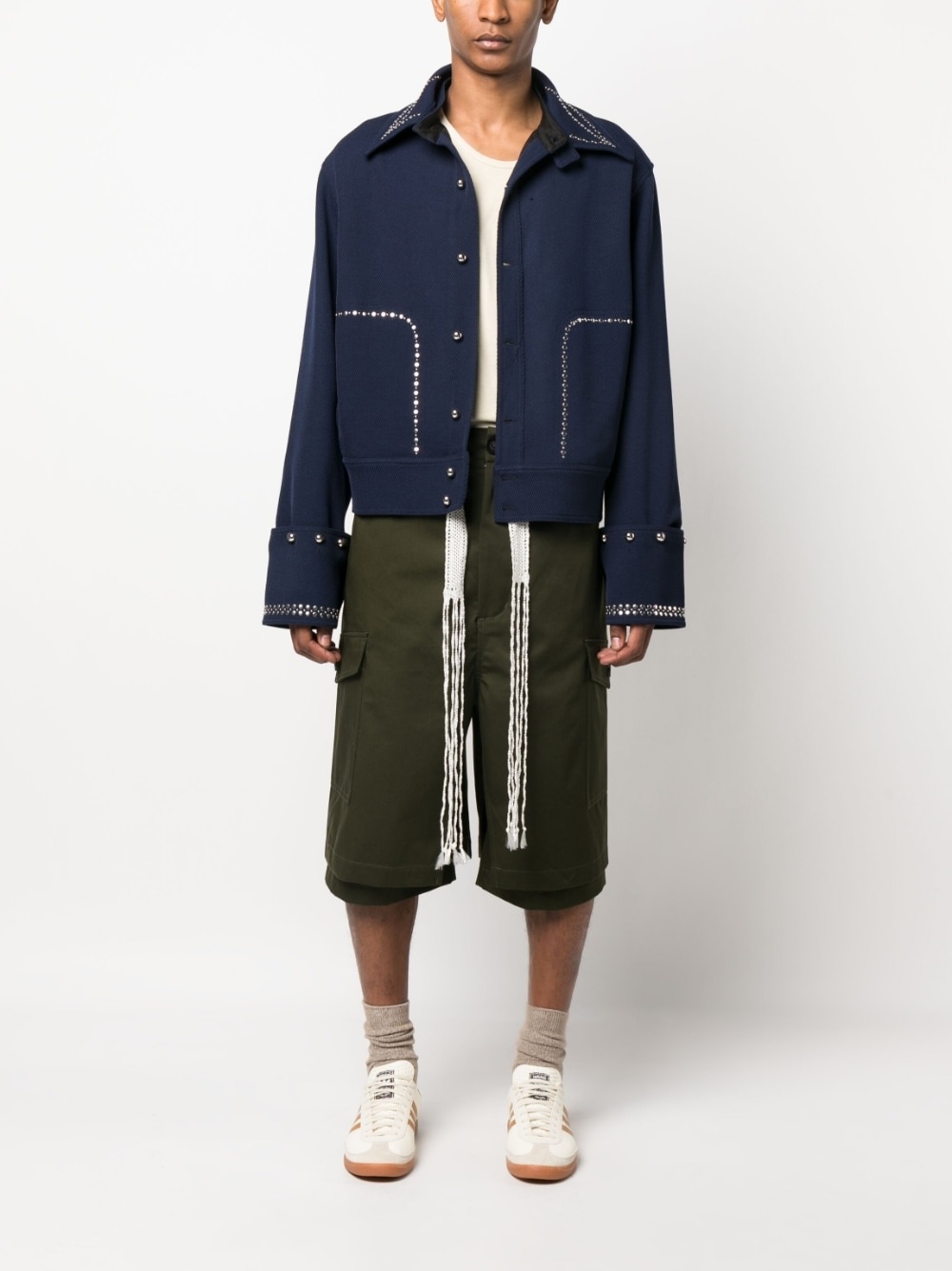 Xalam baggy cargo shorts - 2