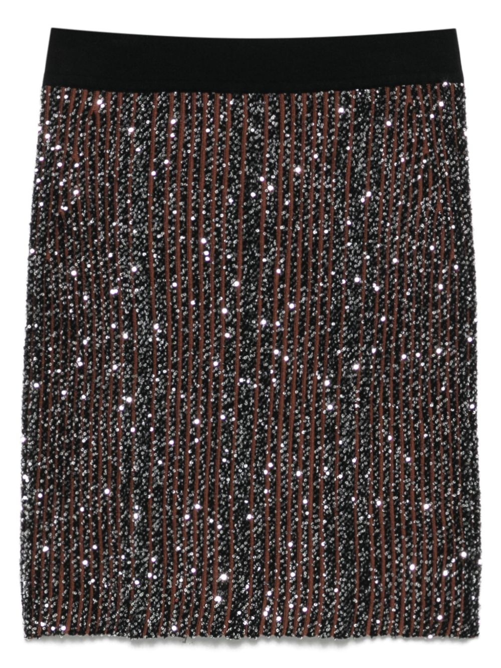 sequined mini skirt - 1