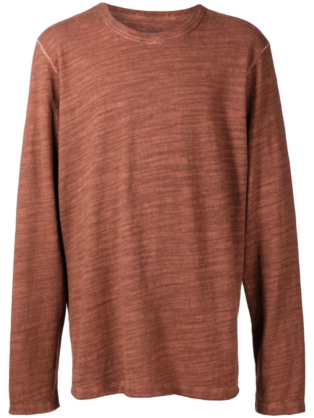 mélange round-neck jumper - 1