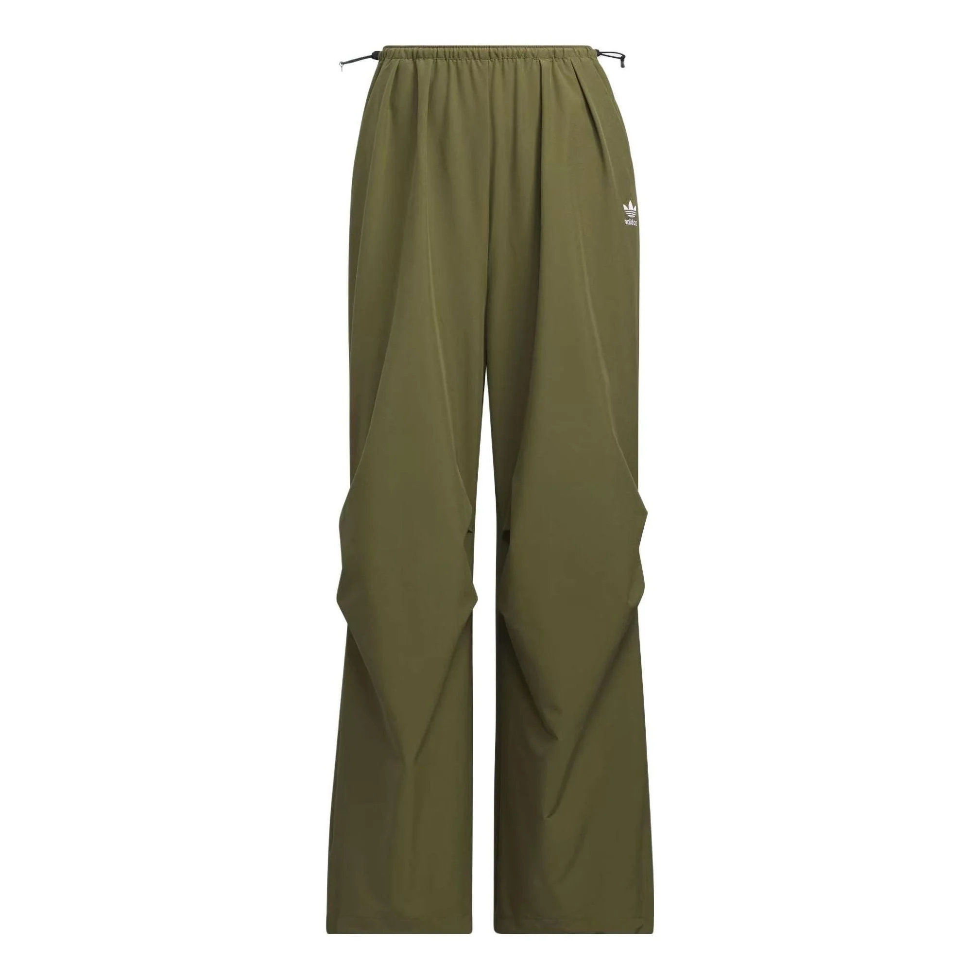 (WMNS) adidas Originals Oversized Pants 'Olive Green' IY9498 - 1