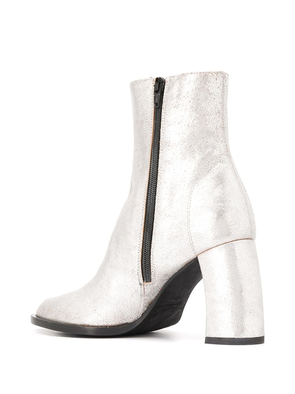 Bristol curved-heel ankle boots - 3