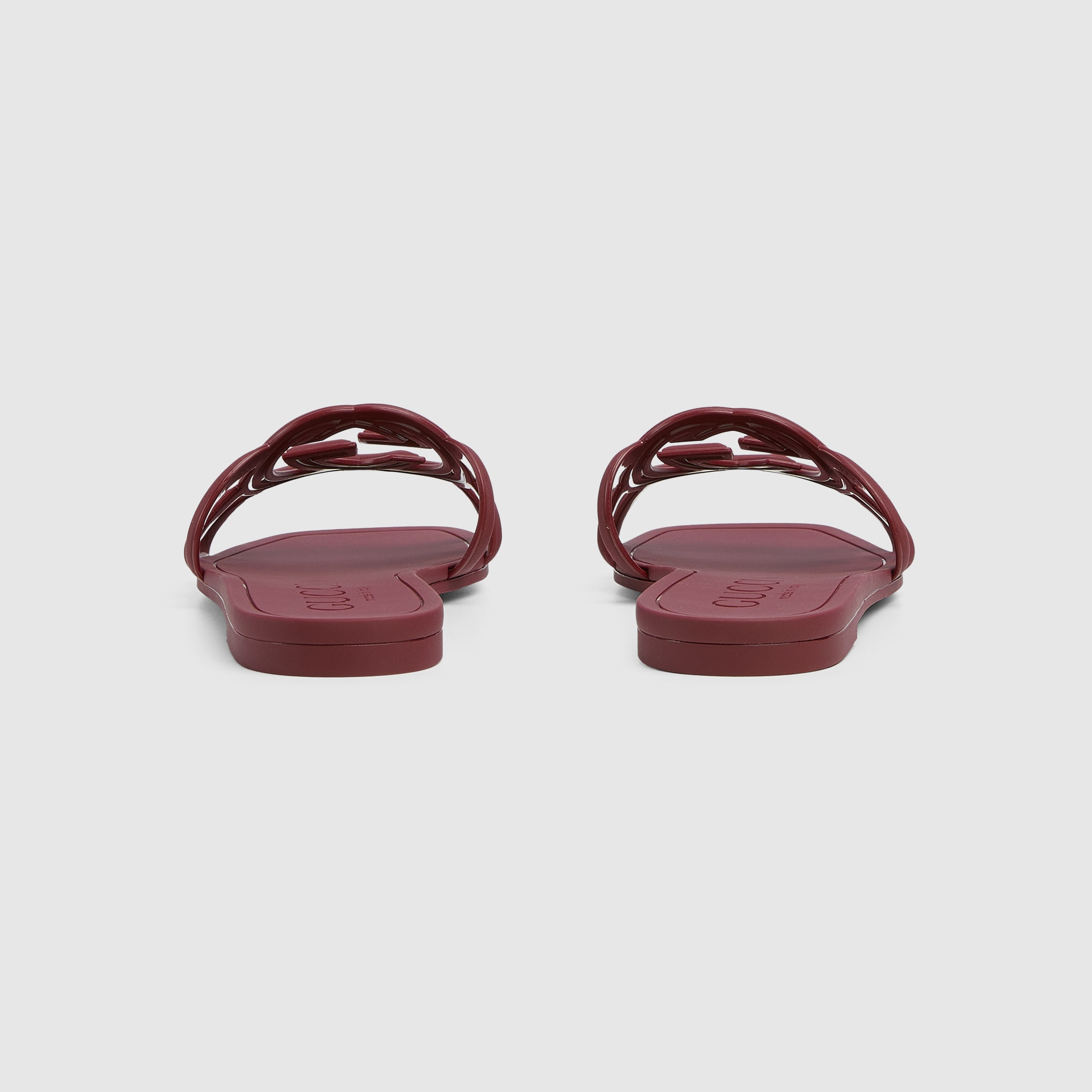Women's Interlocking G slide sandal - 4