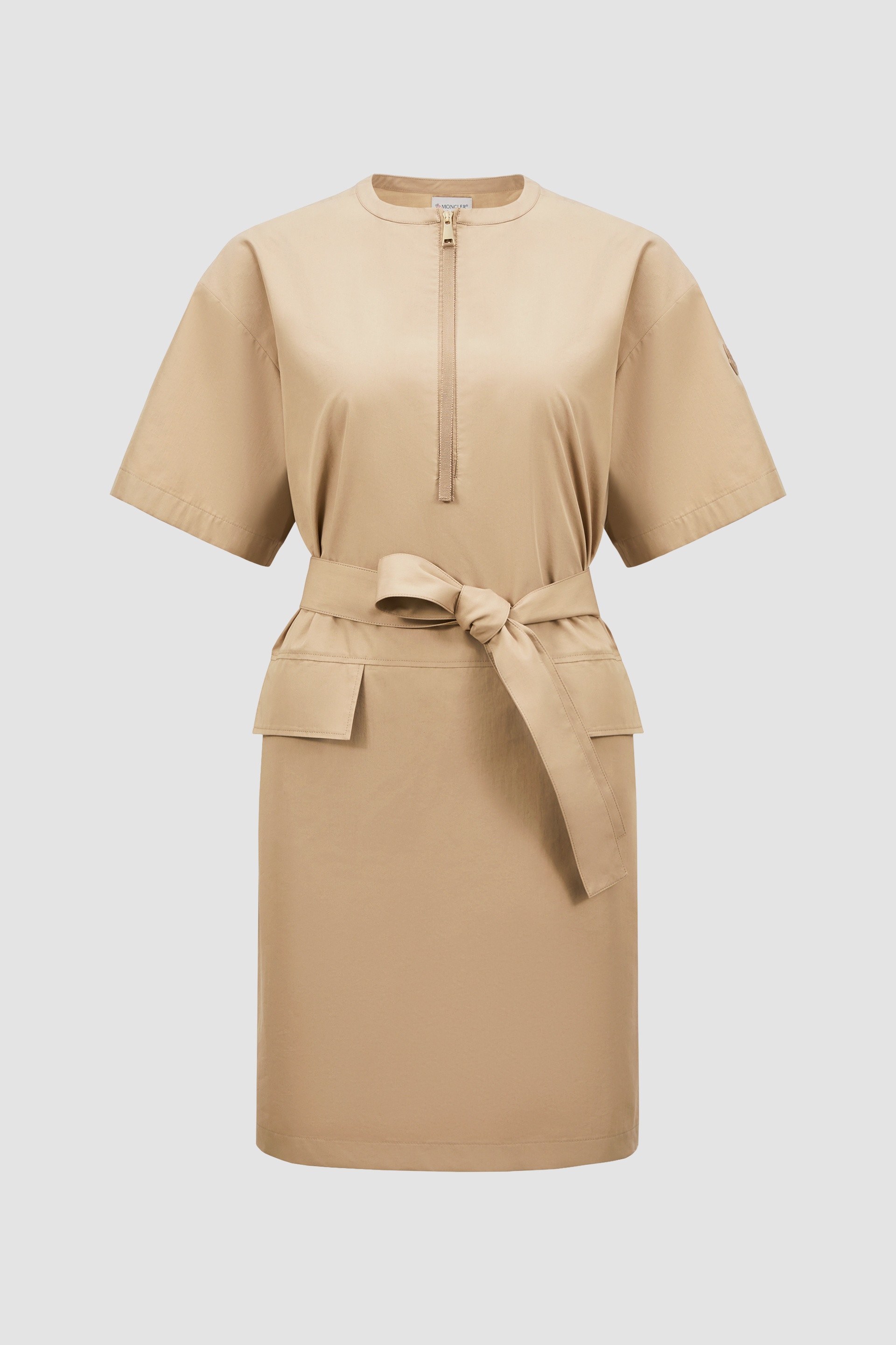 Belted Mini Dress - 1