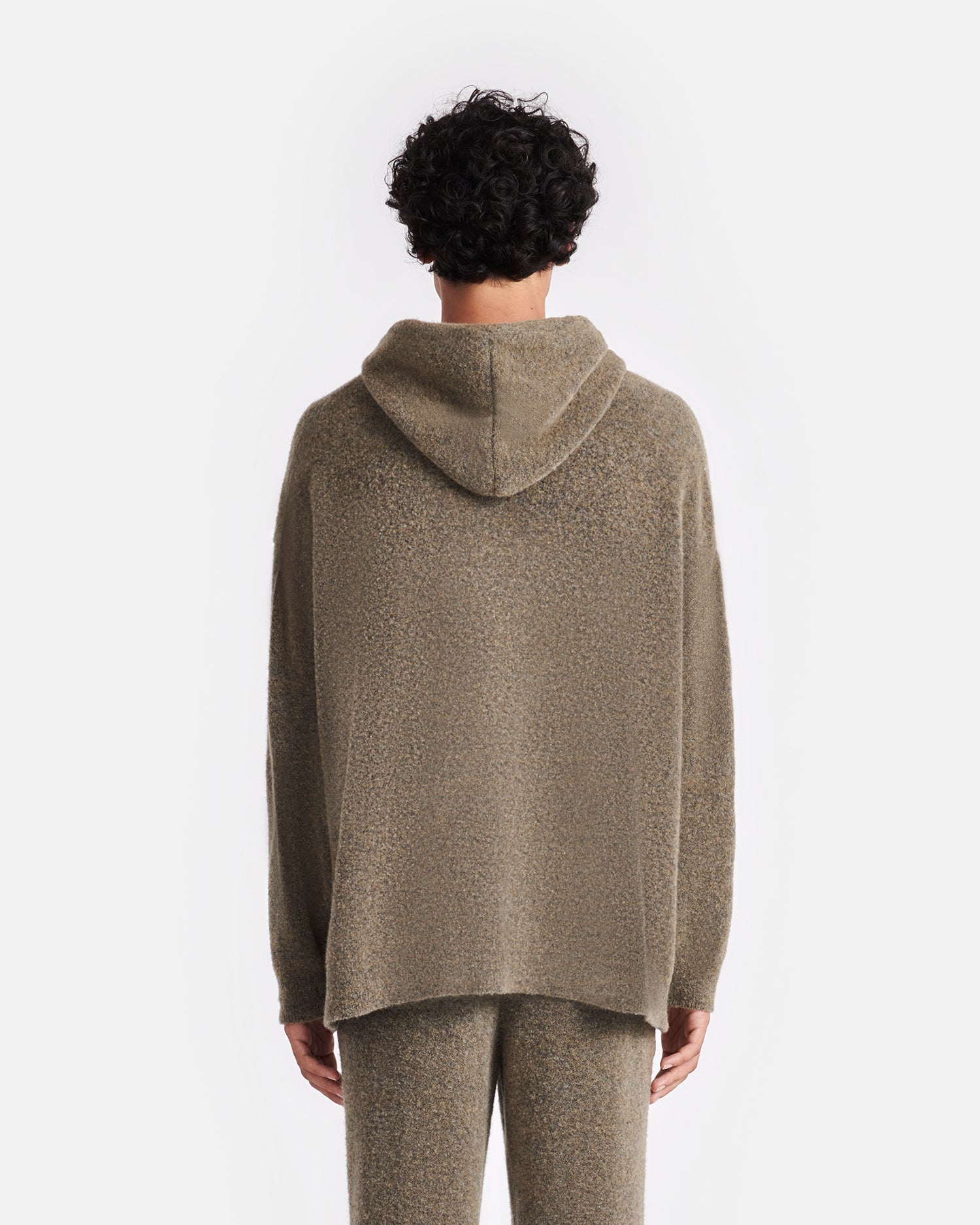 Compact Boucle Hoodie - 3