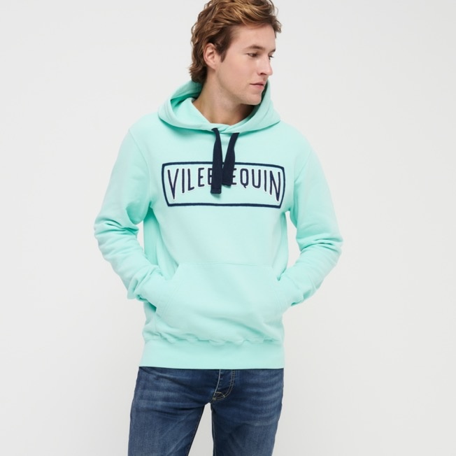 Men Cotton Hoodie Sweatshirt Solid - 8