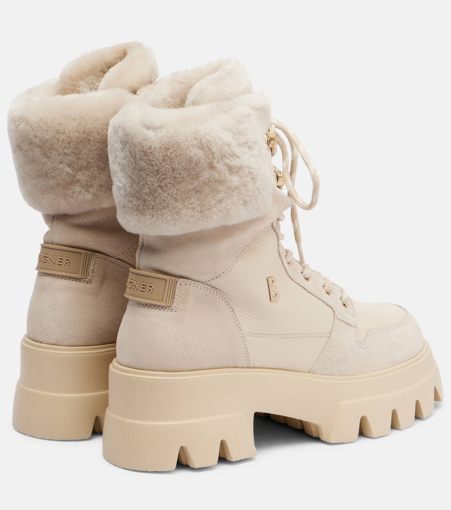 Sapporo suede and leather combat boots - 2
