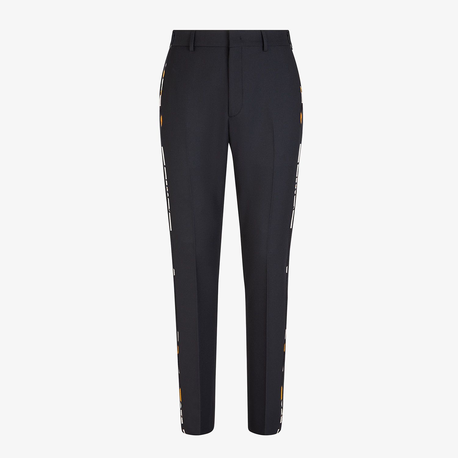 Black wool pants - 1