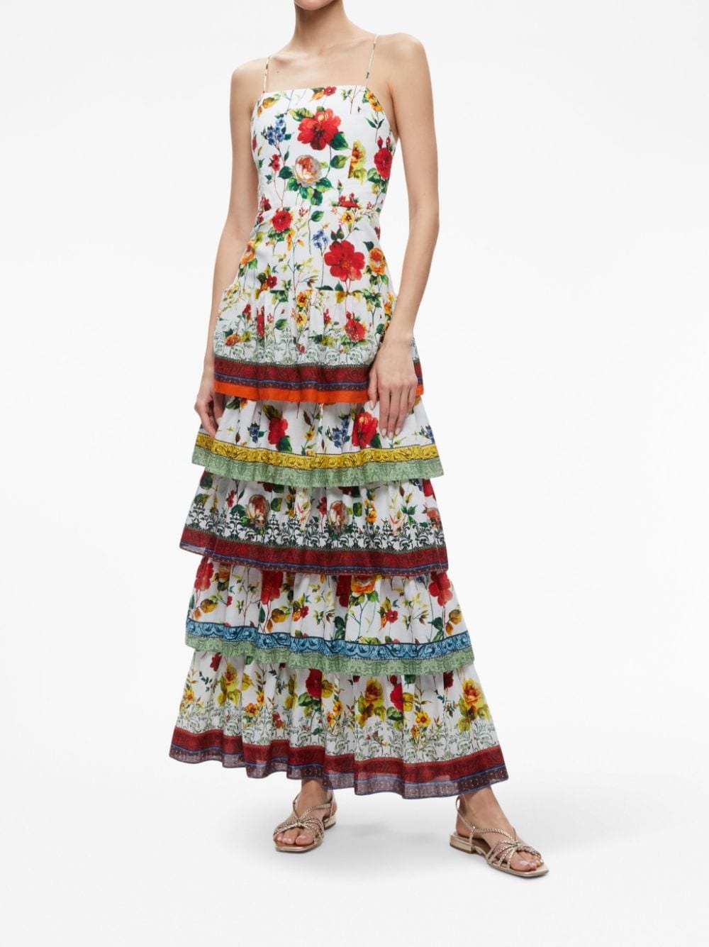 Valencia floral-print dress - 2