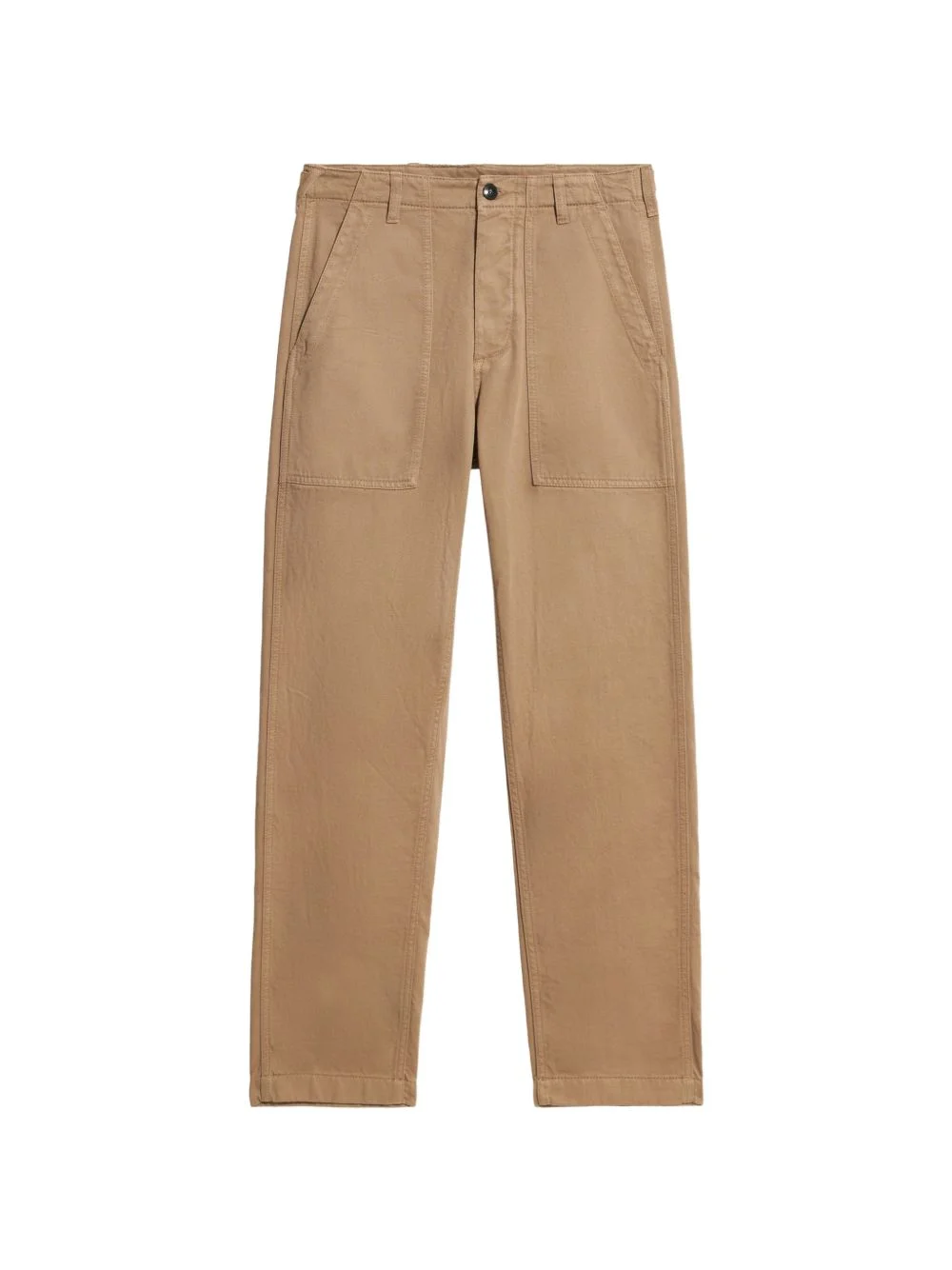 patch-pocket trousers - 1