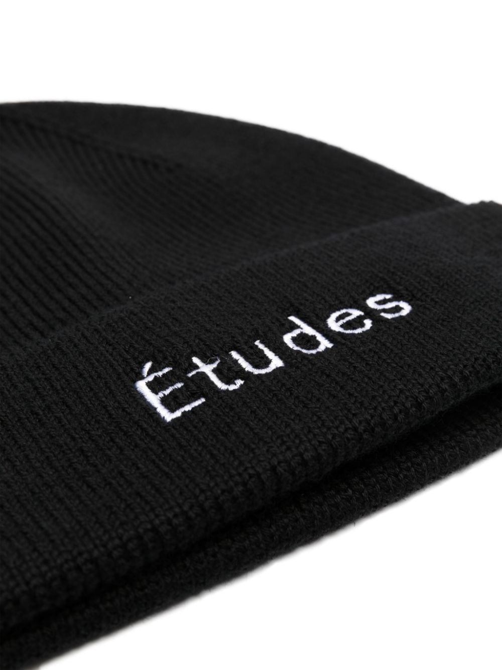 logo-embroidered wool beanie - 2