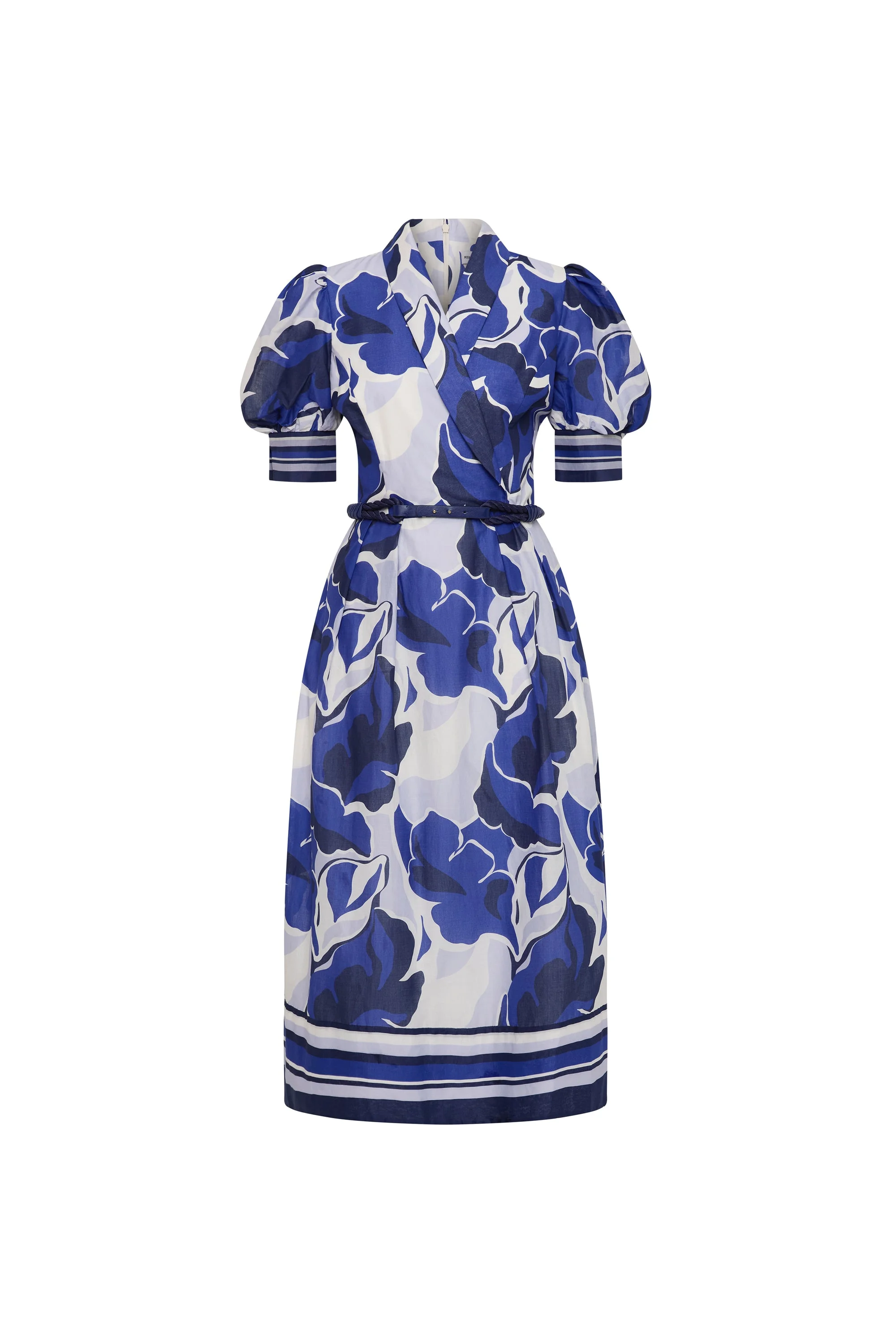 Paros Short Sleeve Midi Dress - 1