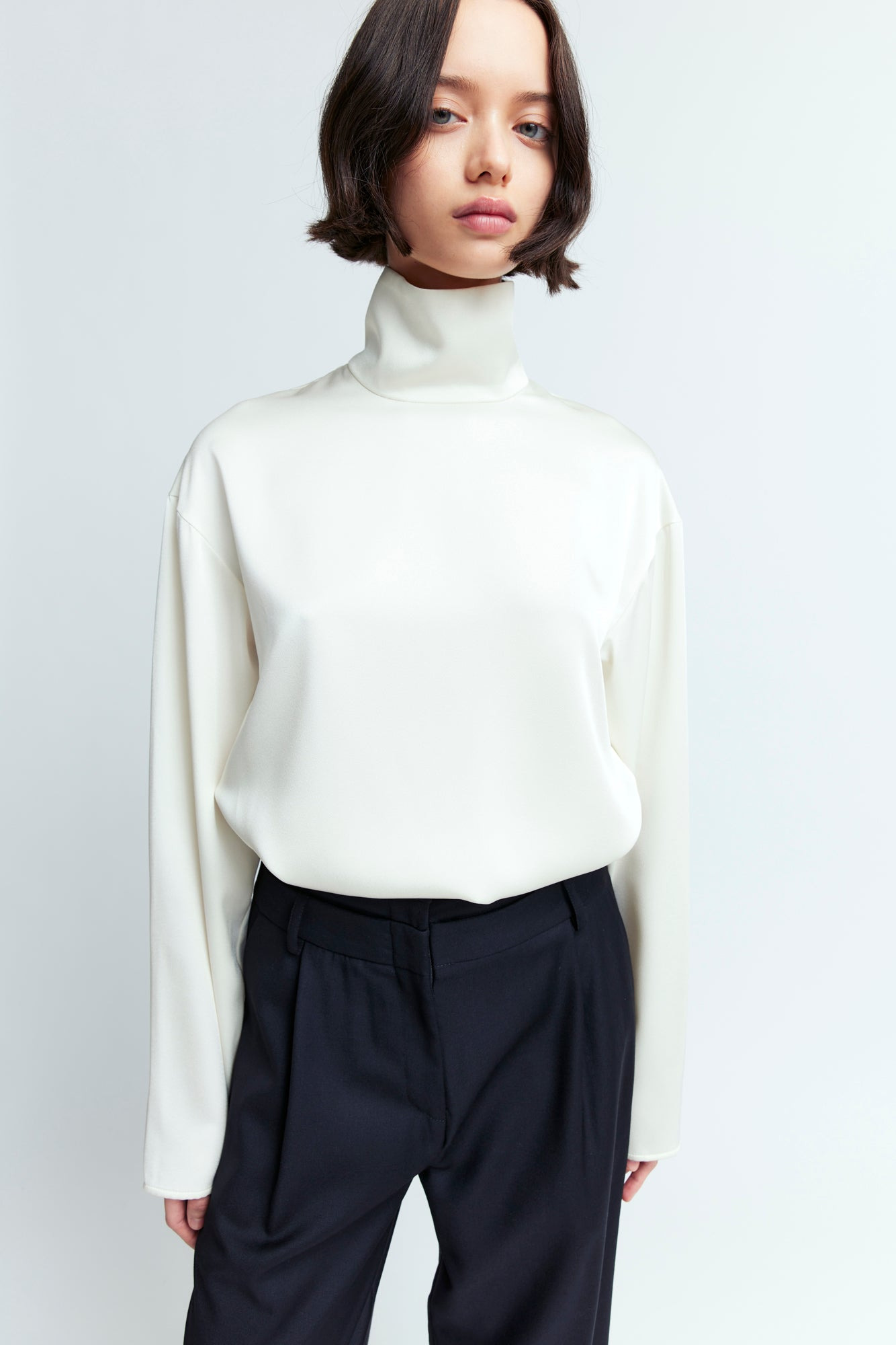 OLALL TOP IN CREPE - 2