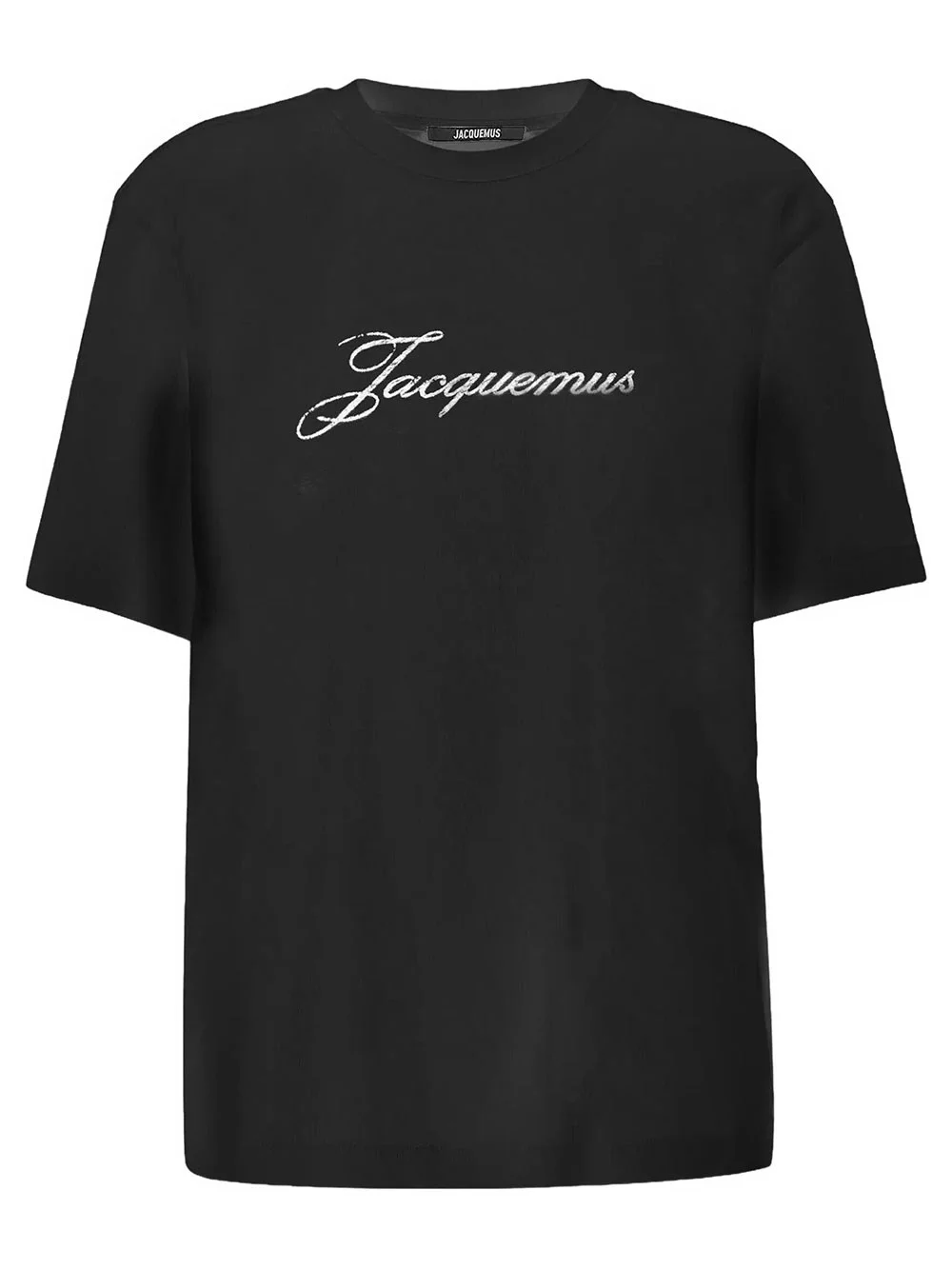 THE T-SHIRT JACQUEMUS IN COTTON BLEND WITH PRINTED LOGO - 1