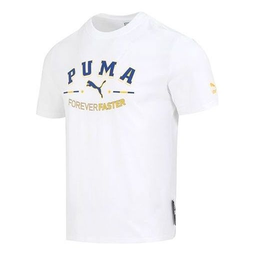 PUMA Sports Wear Graphic T-Shirt 'White' 622279-02 - 1