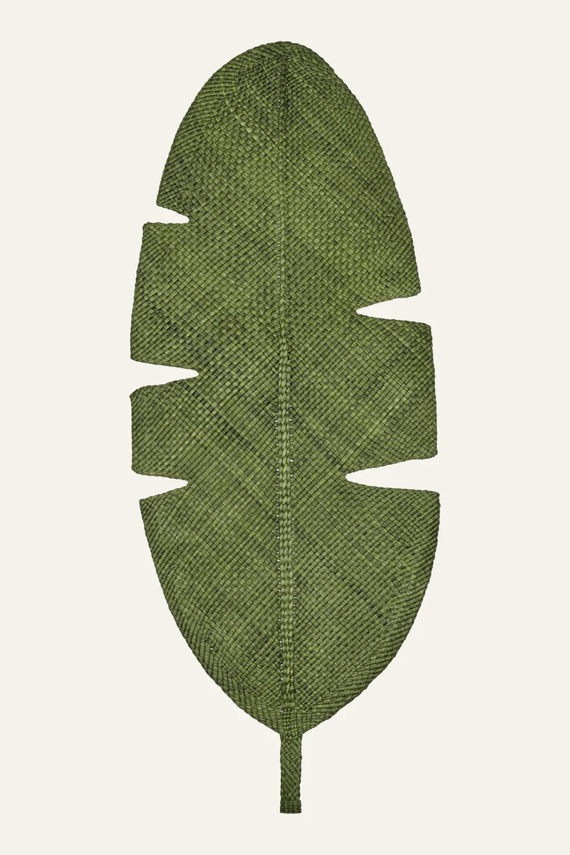 Johanna Ortiz Mythic Ecosystem Maxi Table Mats in Green Set of 3 outlook