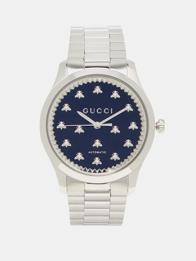 G-Timeless stainless-steel watch 1