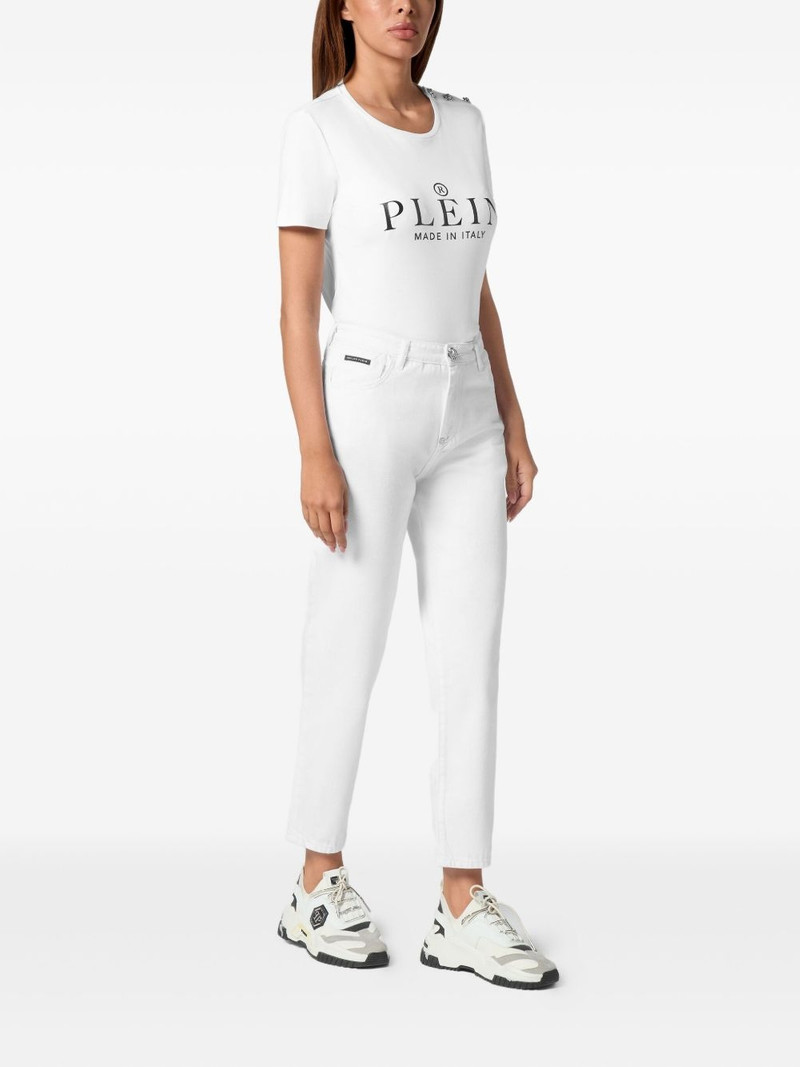 PHILIPP PLEIN logo-plaque jeans outlook