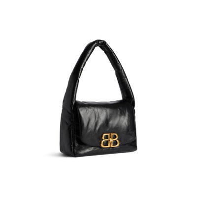 BALENCIAGA Women's Monaco Small Sling Bag  in Black outlook
