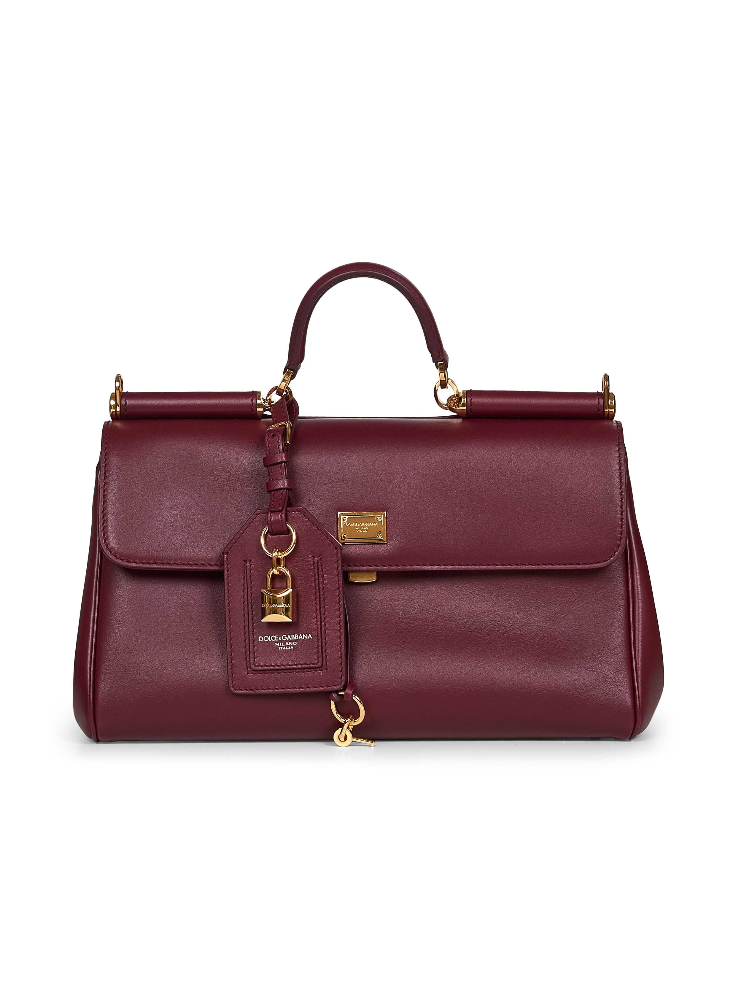 Burgundy My Sicily handbag - 1