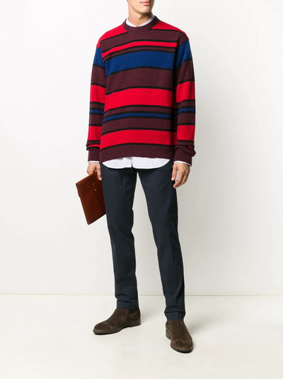 Paul Smith multicolour stripe jumper outlook