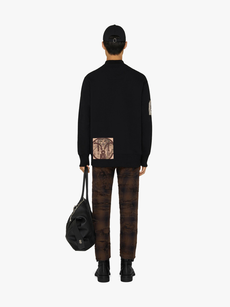 PANTS IN DESTORYED FLANNEL 4