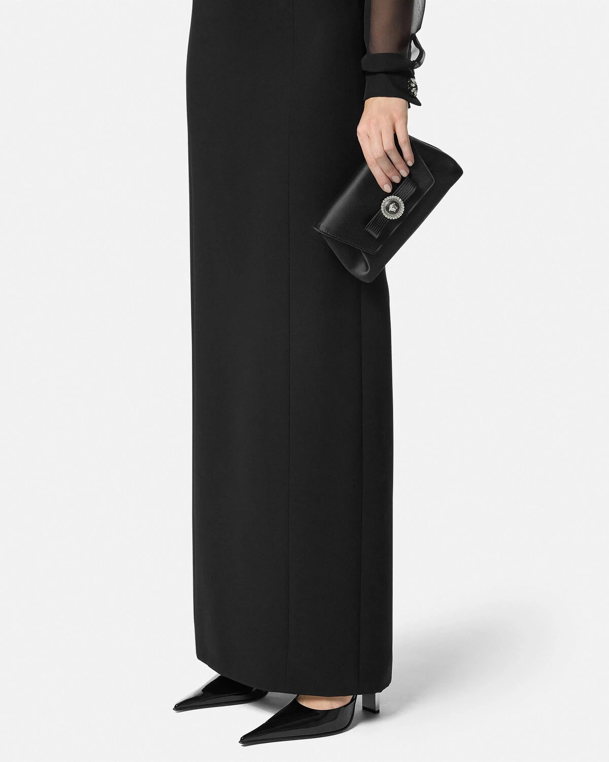 Crystal Gianni Ribbon Clutch - 4